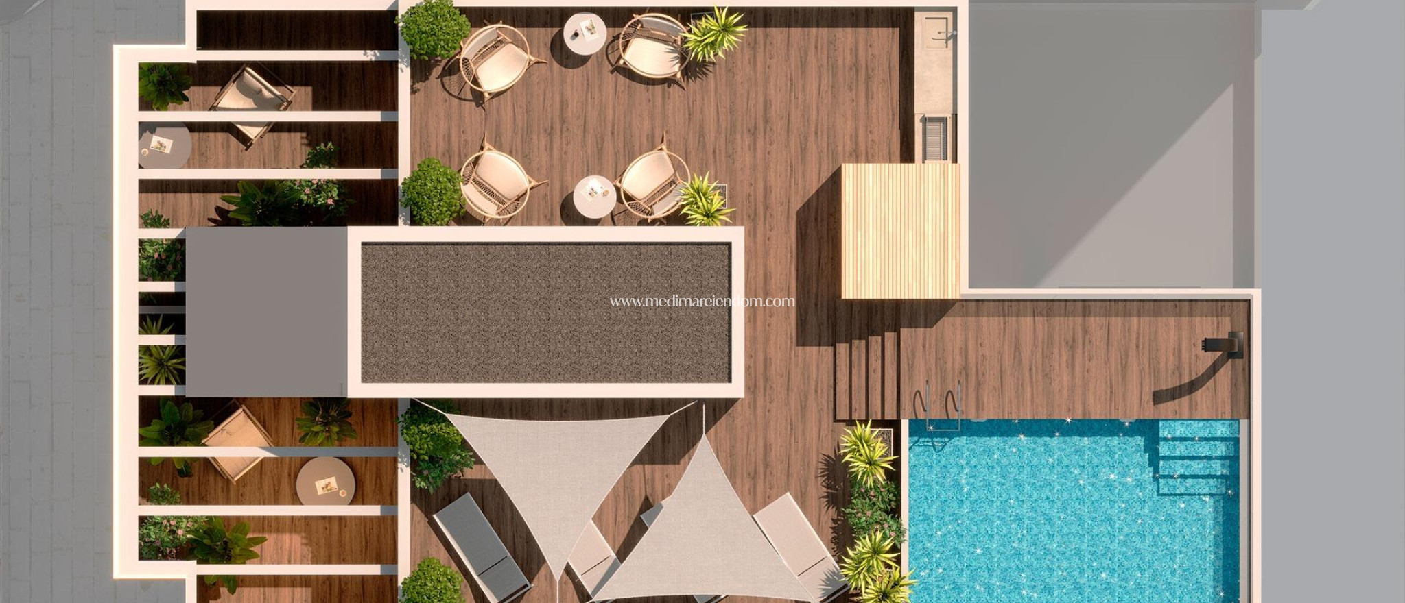 Nybyggnad - Penthouse - Torrevieja - Playa del Acequión