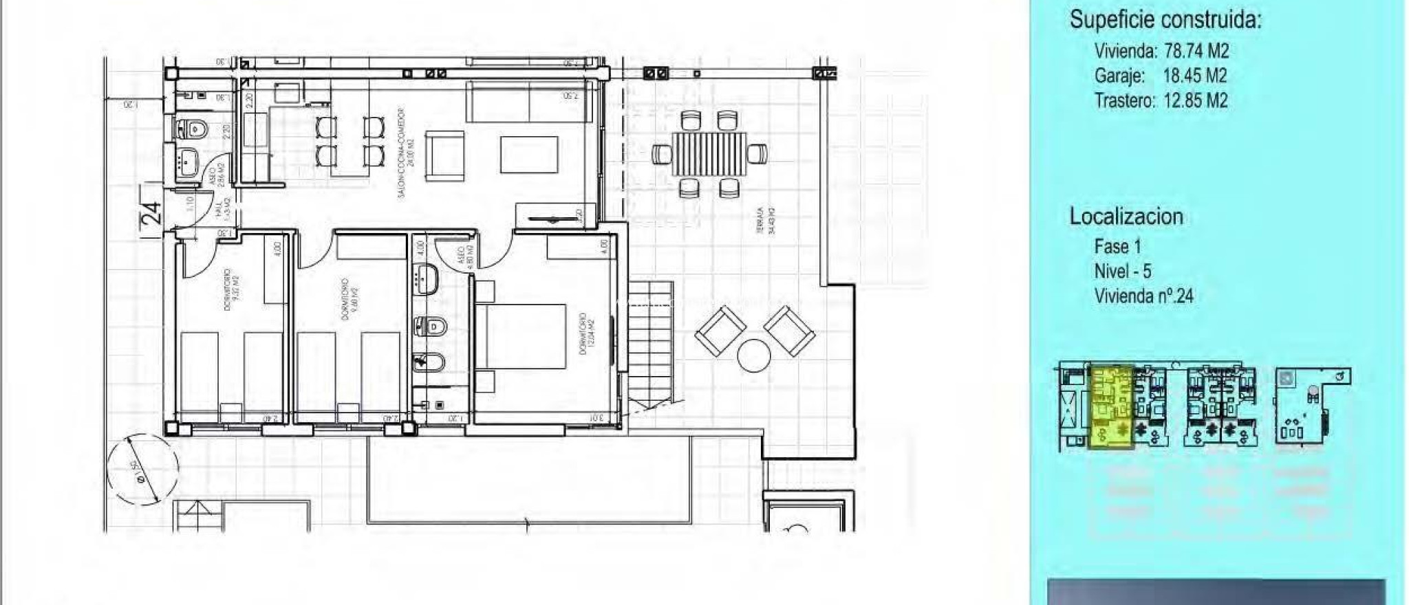 Nybyggnad - Penthouse - Vera - Vera Playa