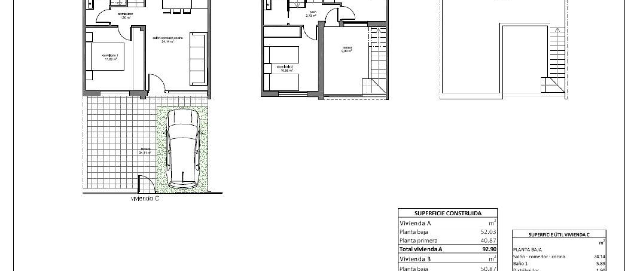 Nybyggnad - Town House - Pilar de la Horadada - Barrio los Segundas