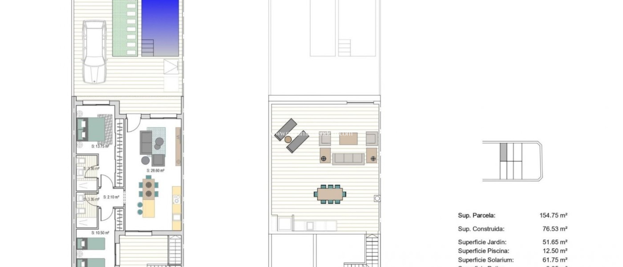 Nybyggnad - Town House - San Javier - Parque del doce