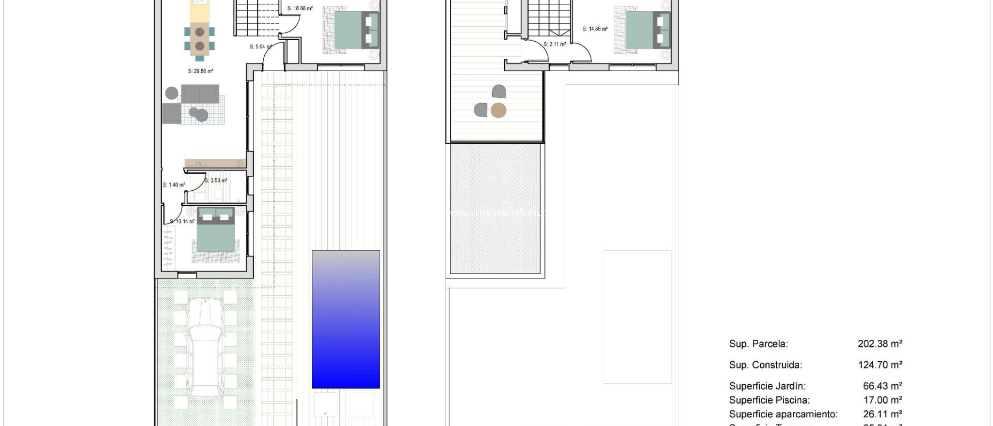 Nybyggnad - Town House - San Javier - Parque del doce