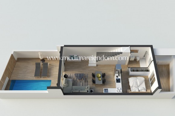 Nybyggnad - Town House - San Pedro del Pinatar - Lo Pagan