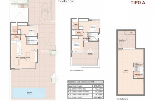 Nybyggnad - Villa - Algorfa - La Finca Golf