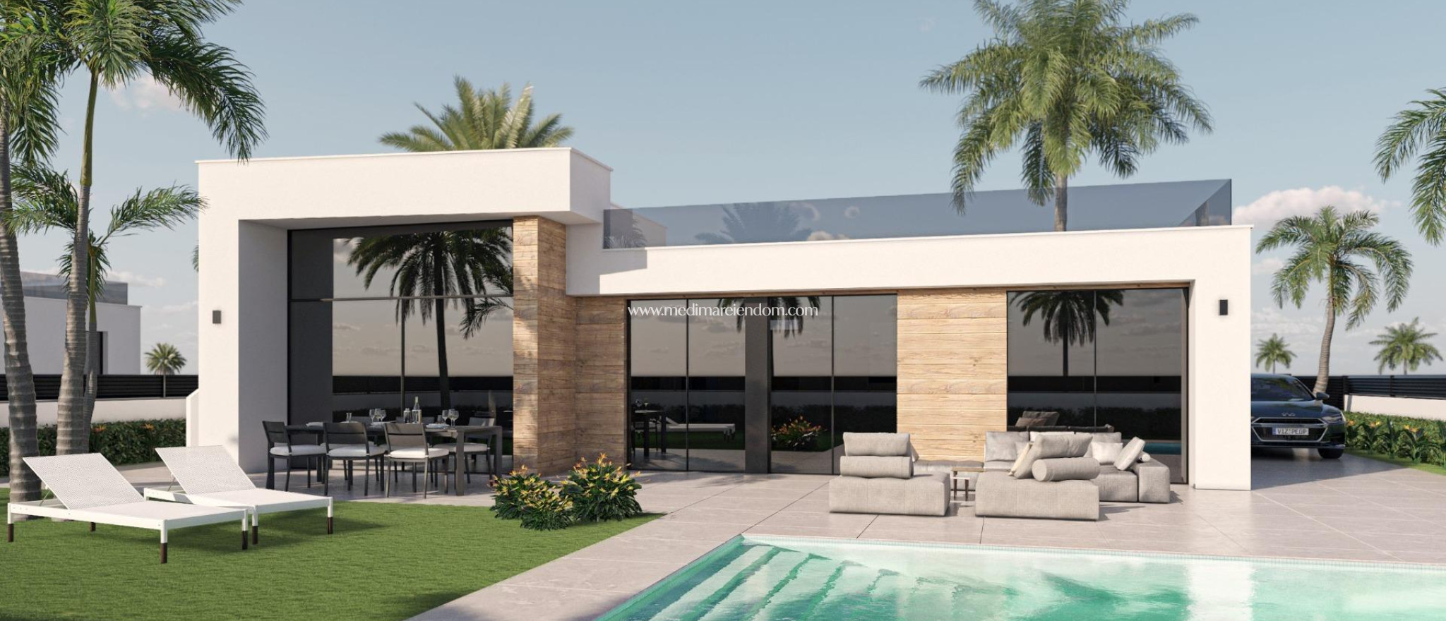 Nybyggnad - Villa - Alhama De Murcia - Condado De Alhama