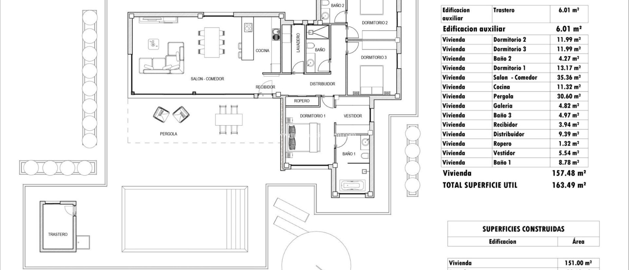 Nybyggnad - Villa - Aspe - Poligono 19