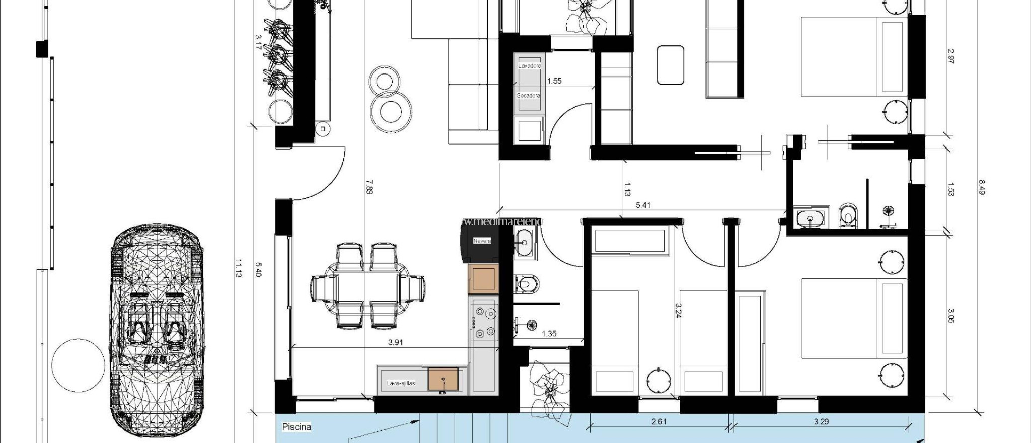 Nybyggnad - Villa - Benijofar - Urb. Monteazul