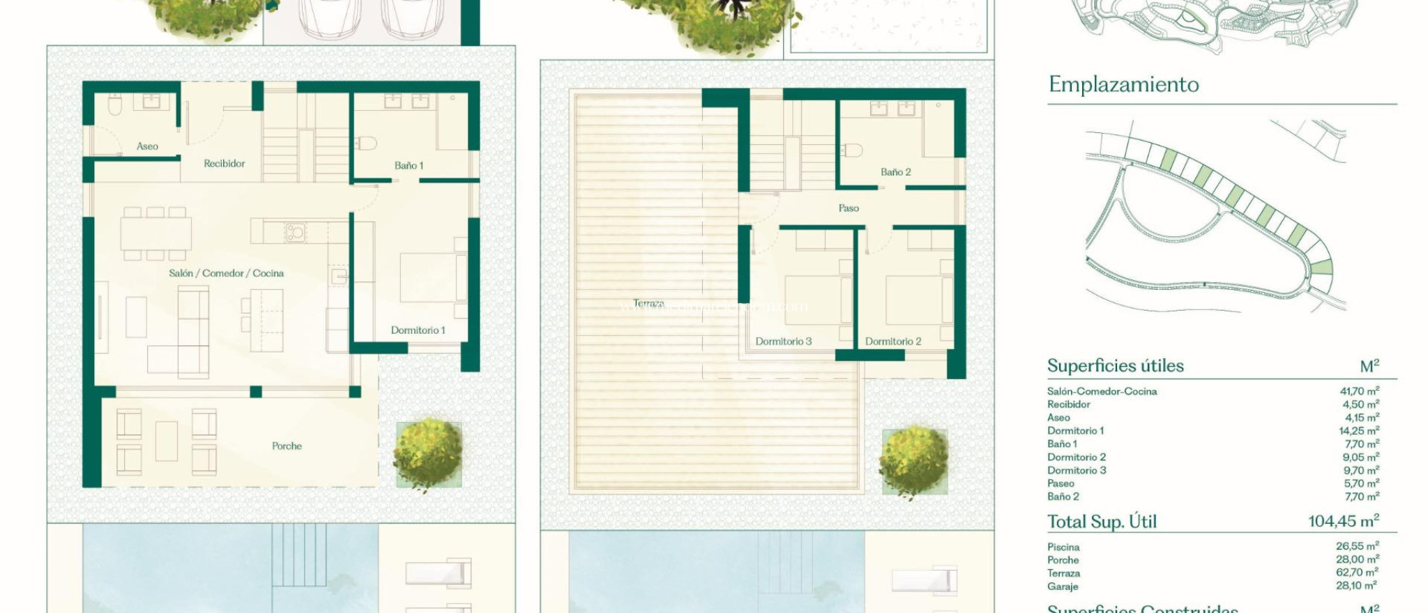 Nybyggnad - Villa - Fuente Álamo - Hacienda del Alamo