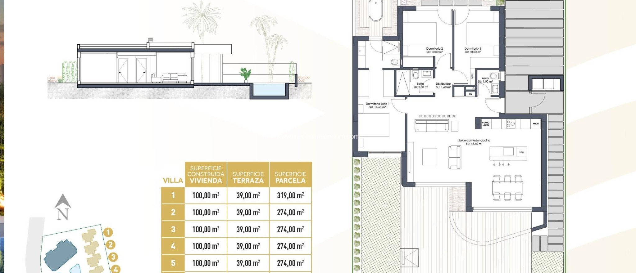 Nybyggnad - Villa - Los Alcazares - Serena Golf