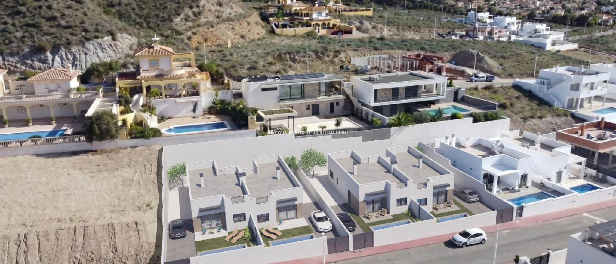 Nybyggnad - Villa - Mazarron - Country Club