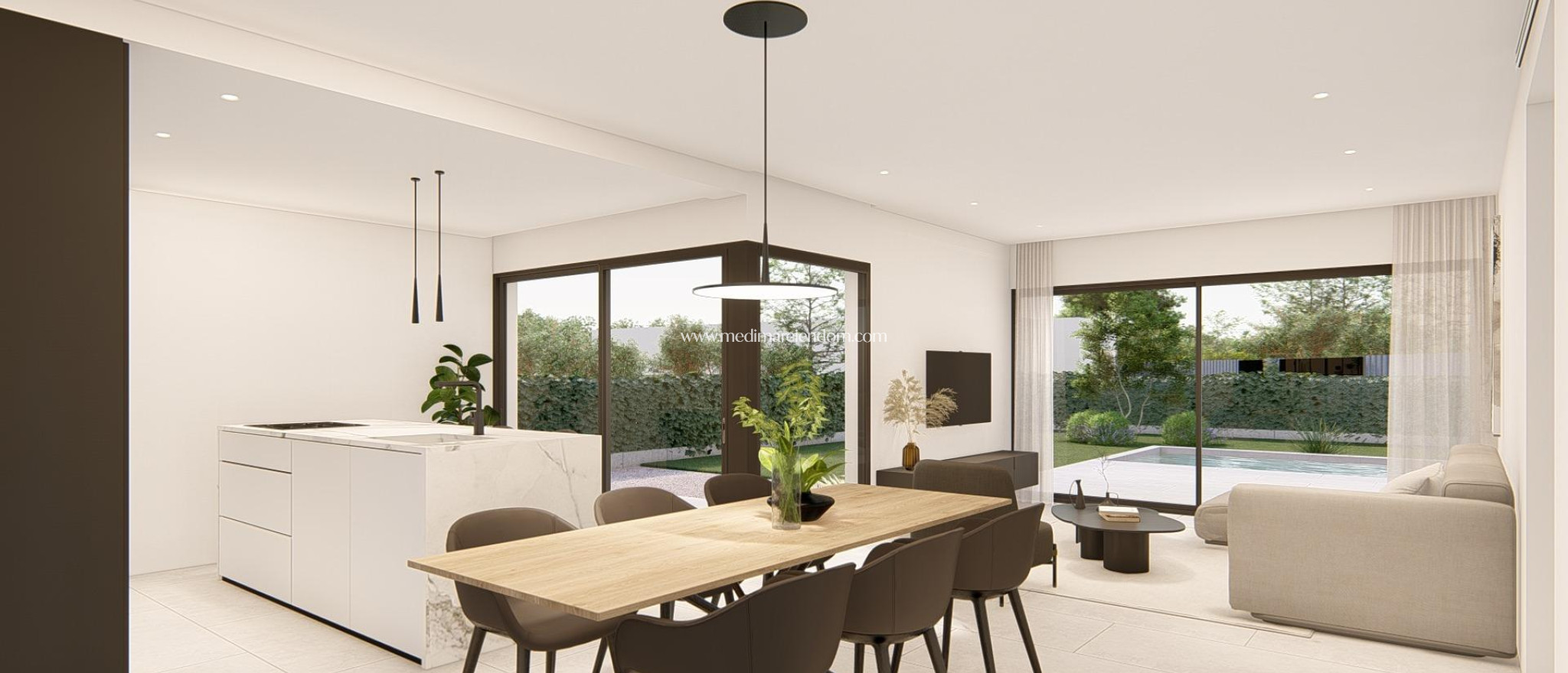 Nybyggnad - Villa - Molina De Segura - Urb. La Quinta