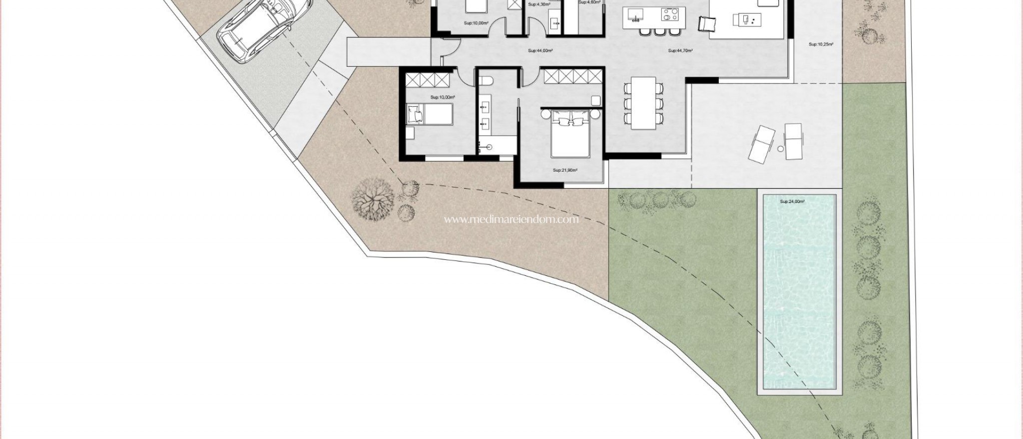 Nybyggnad - Villa - Molina De Segura - Urb. La Quinta