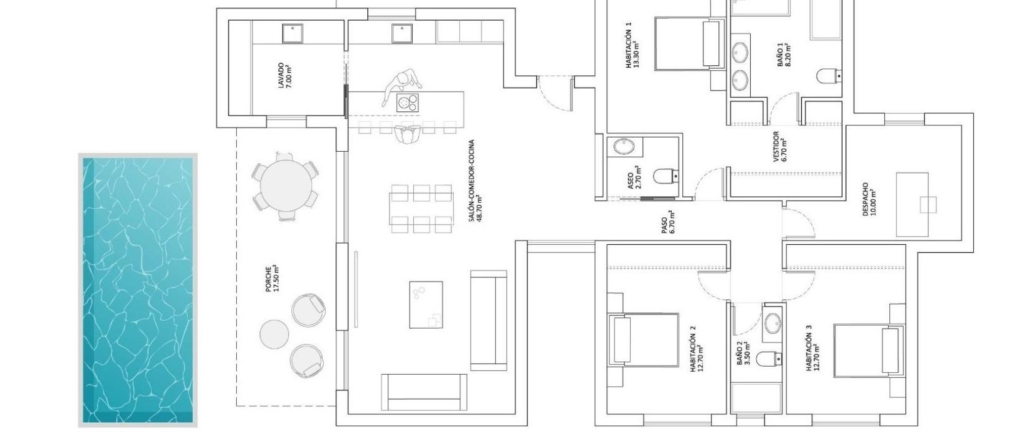 Nybyggnad - Villa - Monforte del Cid - La Capitana