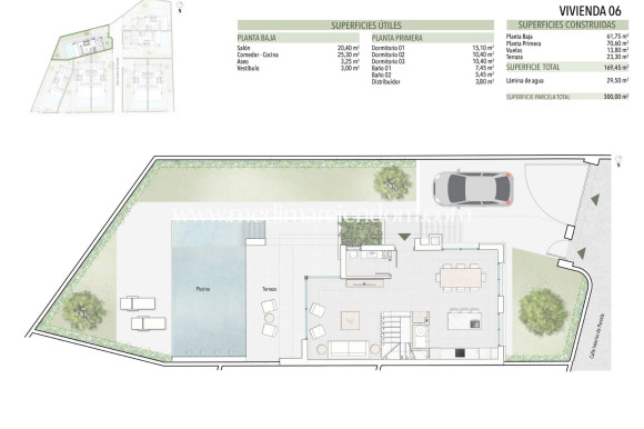 Nybyggnad - Villa - Orihuela Costa - Las Filipinas