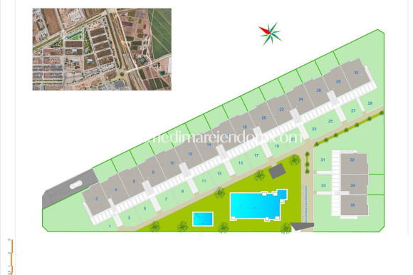 Nybyggnad - Villa - Pilar de la Horadada - pueblo