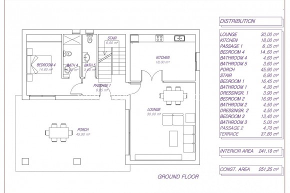 Nybyggnad - Villa - Pinoso - Culebron