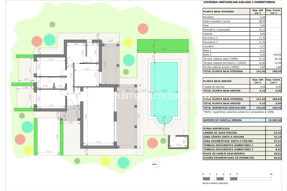 Nybyggnad - Villa - Pinoso - Rodriguillo