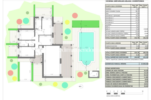 Nybyggnad - Villa - Pinoso - Rodriguillo