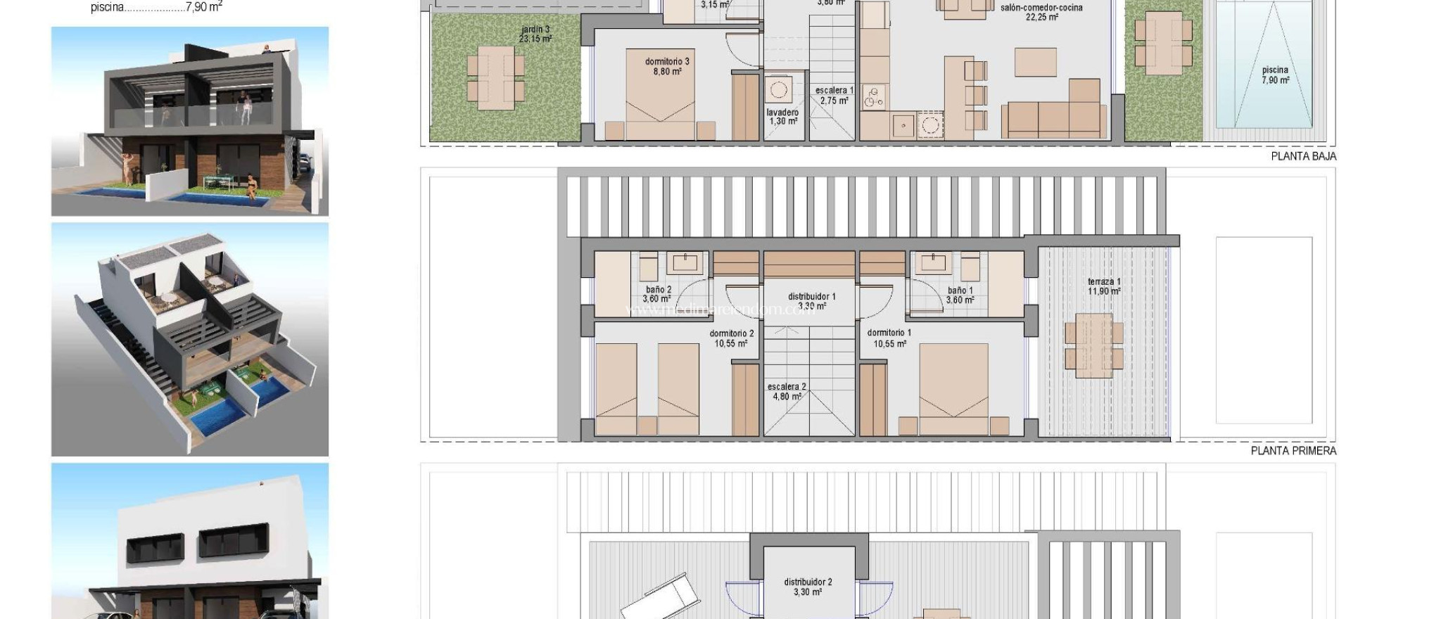 Nybyggnad - Villa - San Javier - Santiago De La Ribera