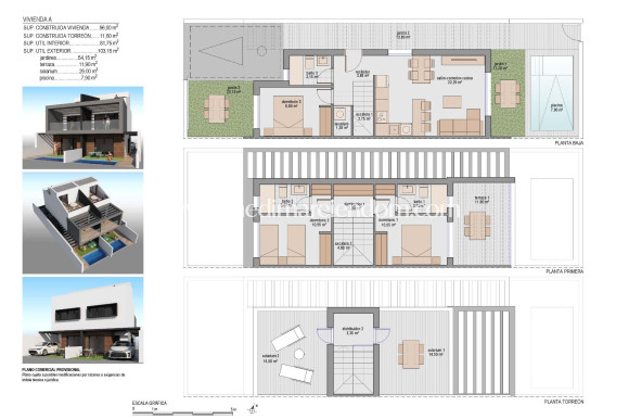 Nybyggnad - Villa - San Javier - Santiago De La Ribera