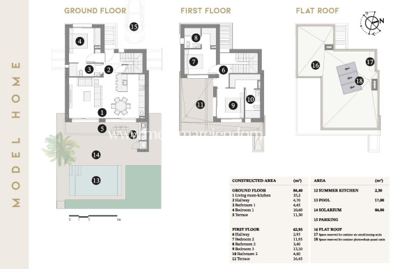 Nybyggnad - Villa - San Javier - Santiago De La Ribera