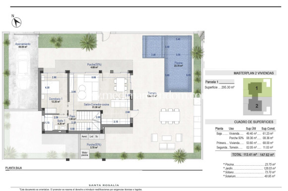 Nybyggnad - Villa - Torre Pacheco - Santa Rosalia Lake And Life Resort