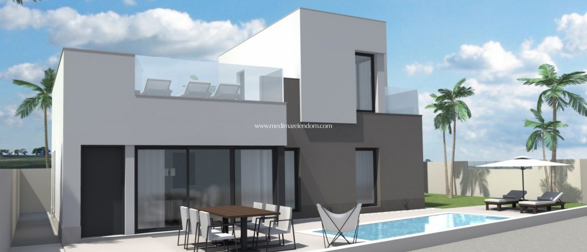Nybyggnad - Villa - Torrevieja - Aguas Nuevas 1