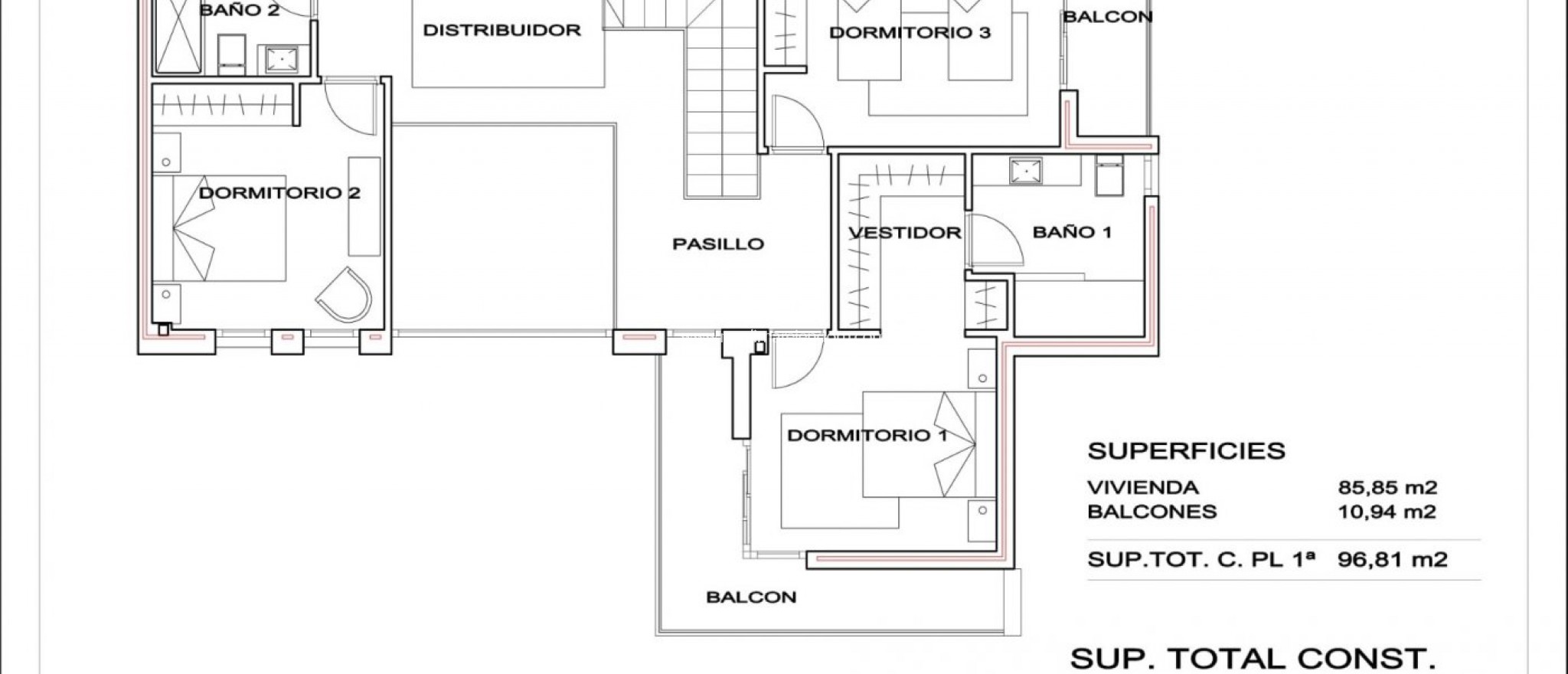 Nybyggnad - Villa - Torrevieja - Aguas Nuevas 1
