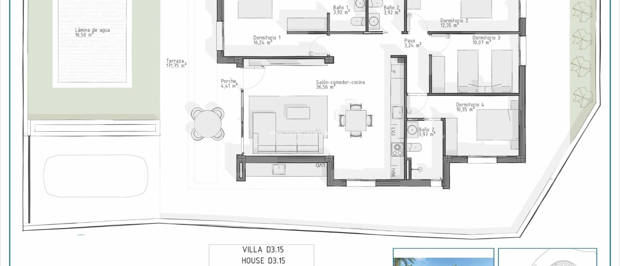 Nybyggnad - Villa - Vera - Pueblo Salinas