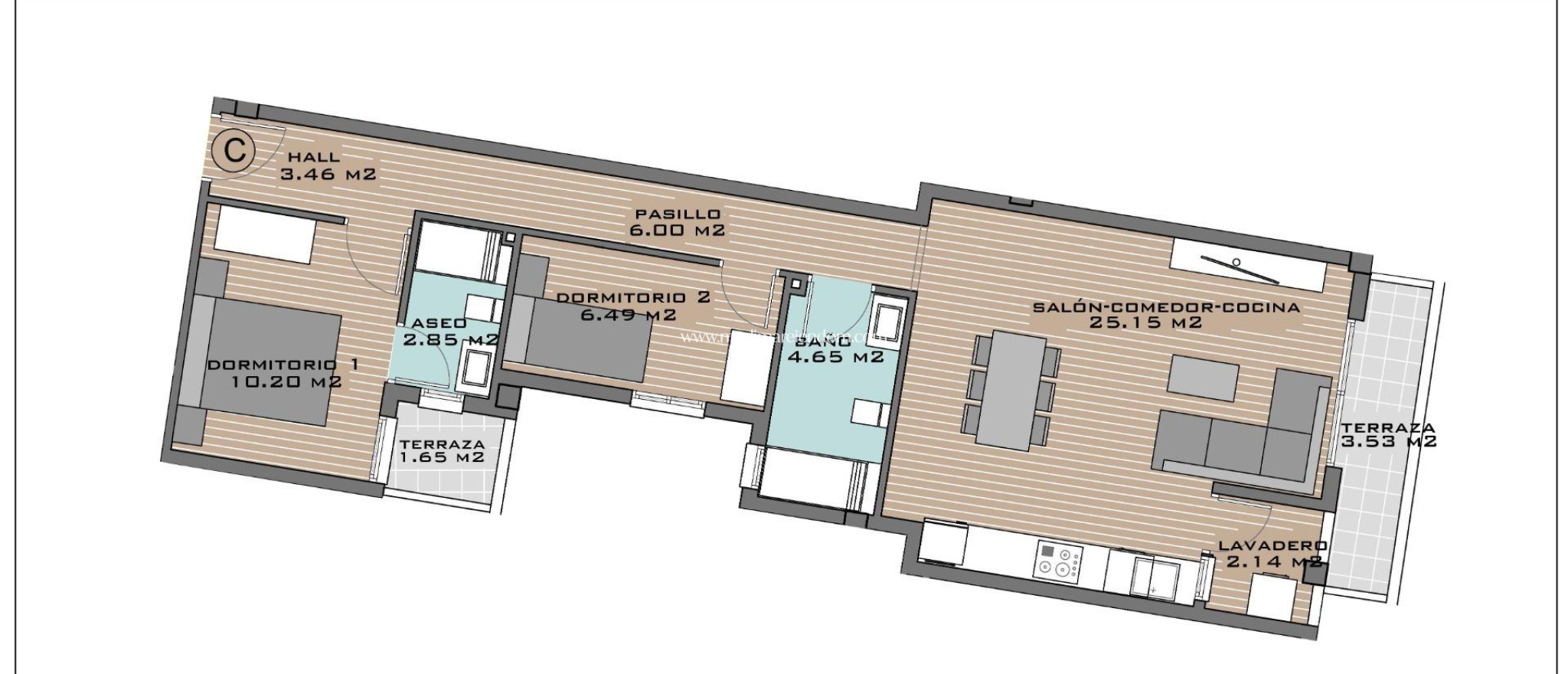 Obra Nueva - Apartamento - Algorfa - Pueblo