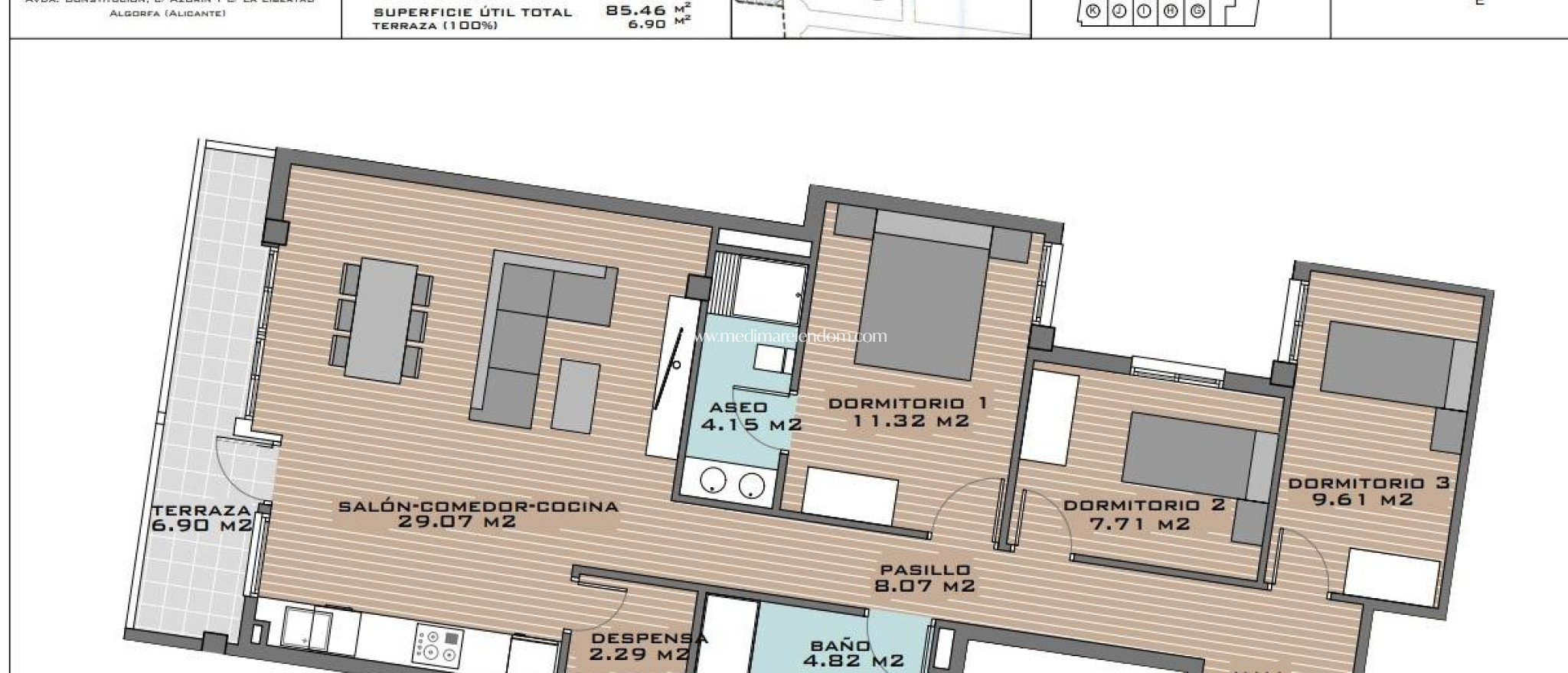Obra Nueva - Apartamento - Algorfa - Pueblo