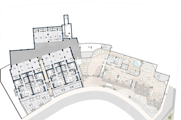 Obra Nueva - Apartamento - Arenal d´en Castell - pueblo