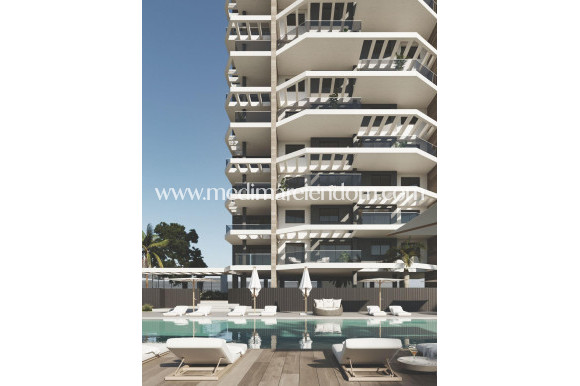 Obra Nueva - Apartamento - Calpe - Playa Arenal-bol