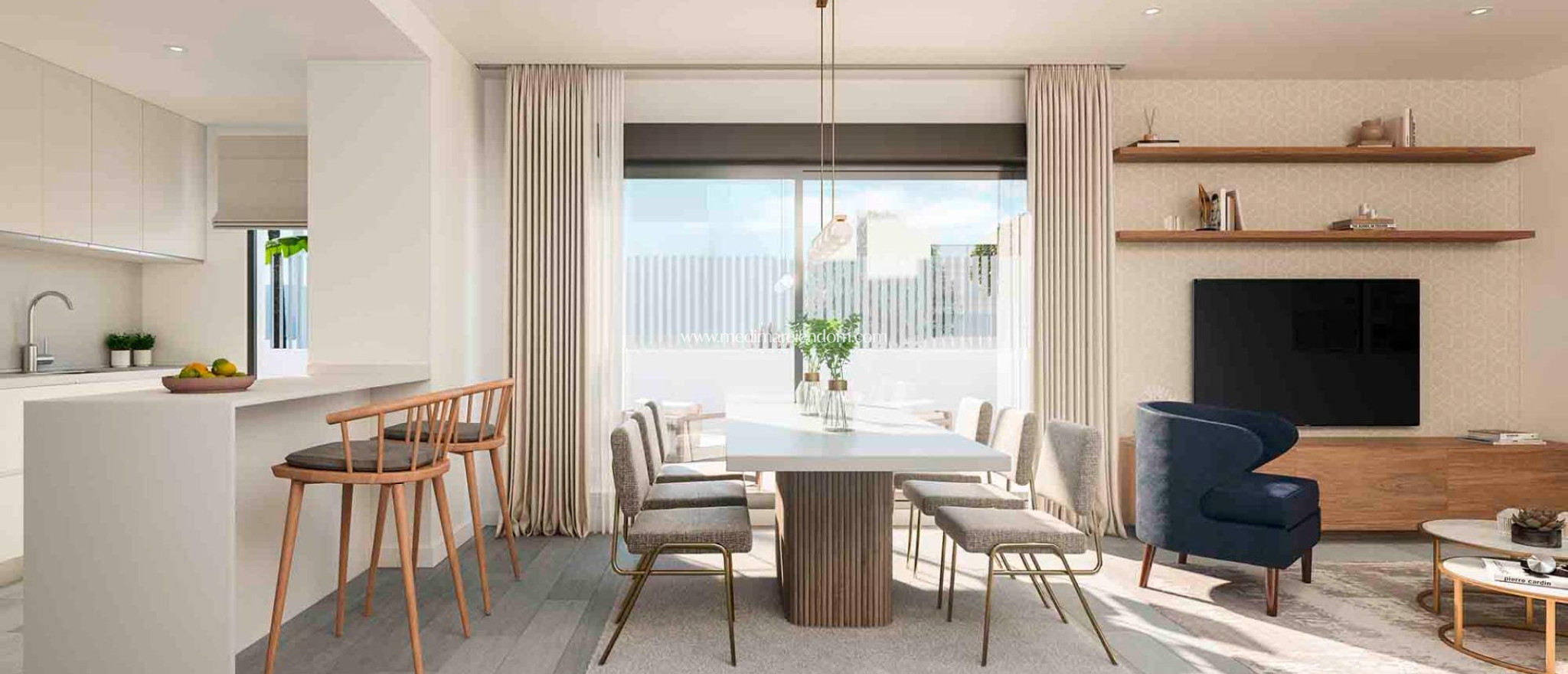 Obra Nueva - Apartamento en planta baja - Alicante - PAU 1