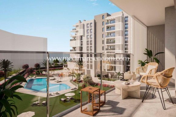 Obra Nueva - Apartamento en planta baja - Alicante - PAU 1