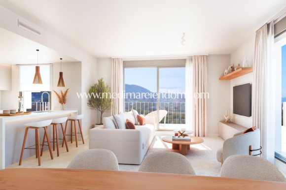 Obra Nueva - Apartamento en planta baja - Denia - Puerto Denia
