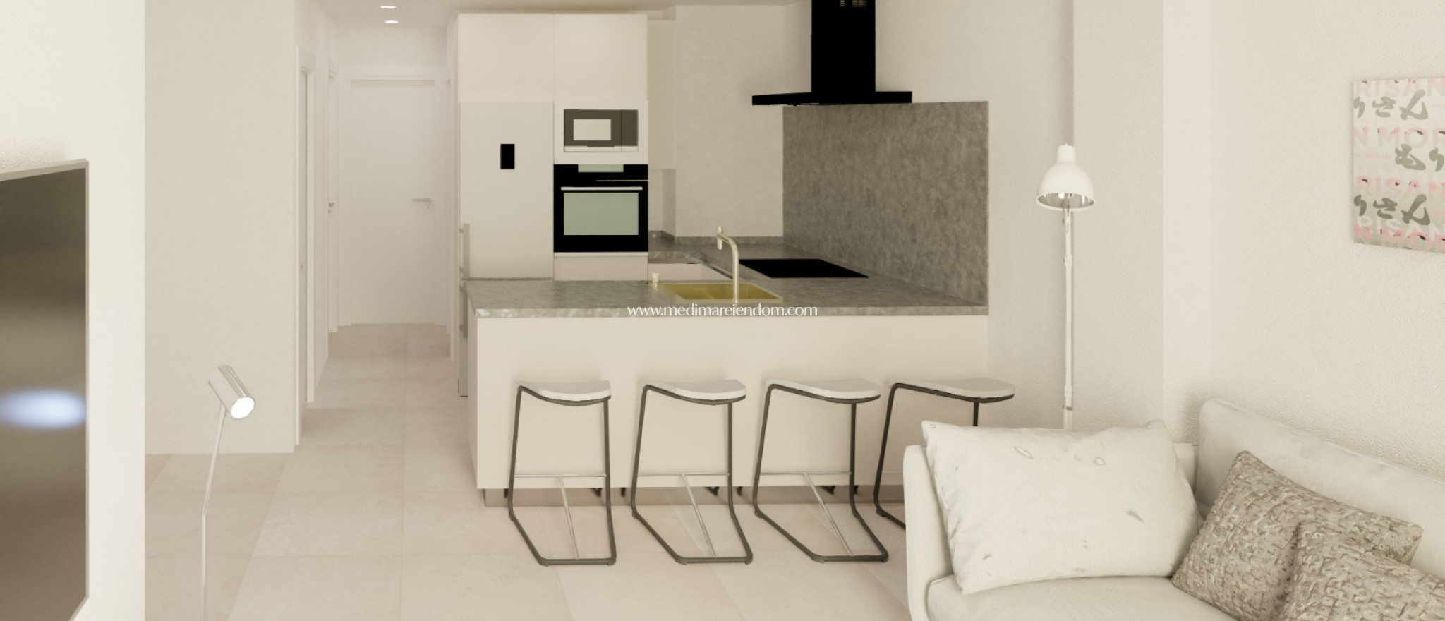 Obra Nueva - Apartamento en planta baja - Fuengirola