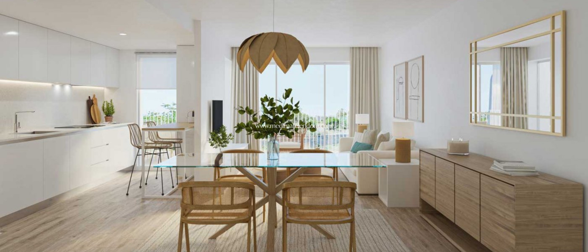 Obra Nueva - Apartamento en planta baja - Jávea Xàbia - centro