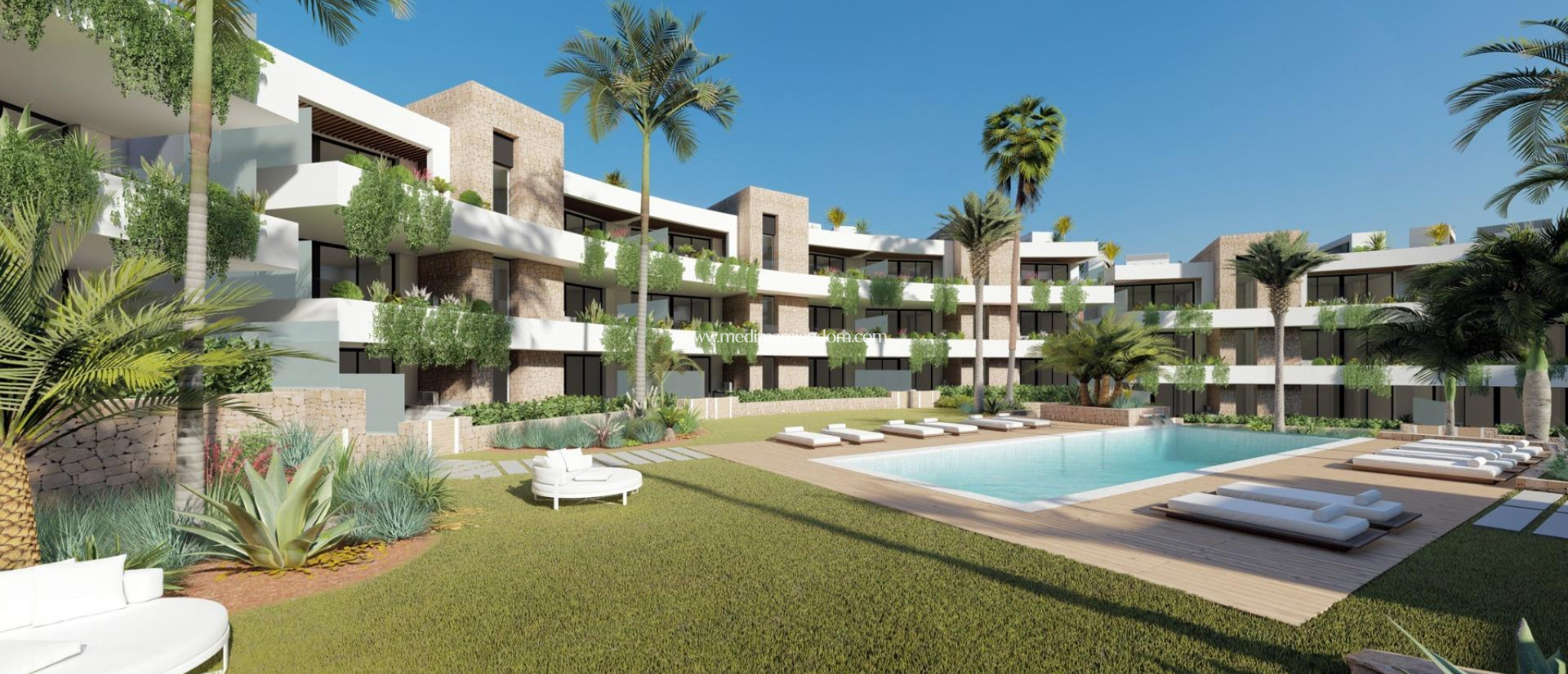 Obra Nueva - Apartamento en planta baja - La Manga Club