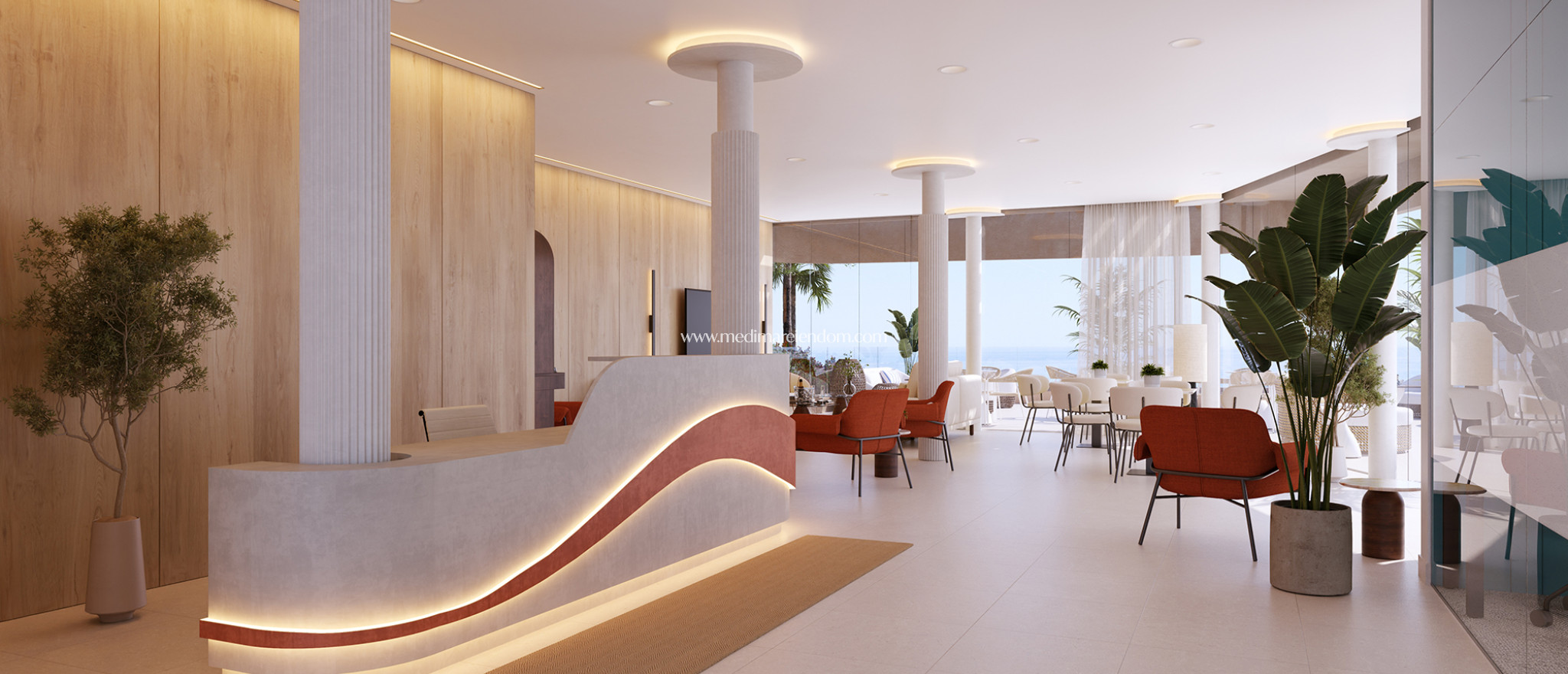 Obra Nueva - Apartamento en planta baja - Las Lagunas de Mijas