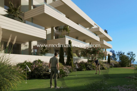 Obra Nueva - Apartamento en planta baja - Las Lagunas de Mijas