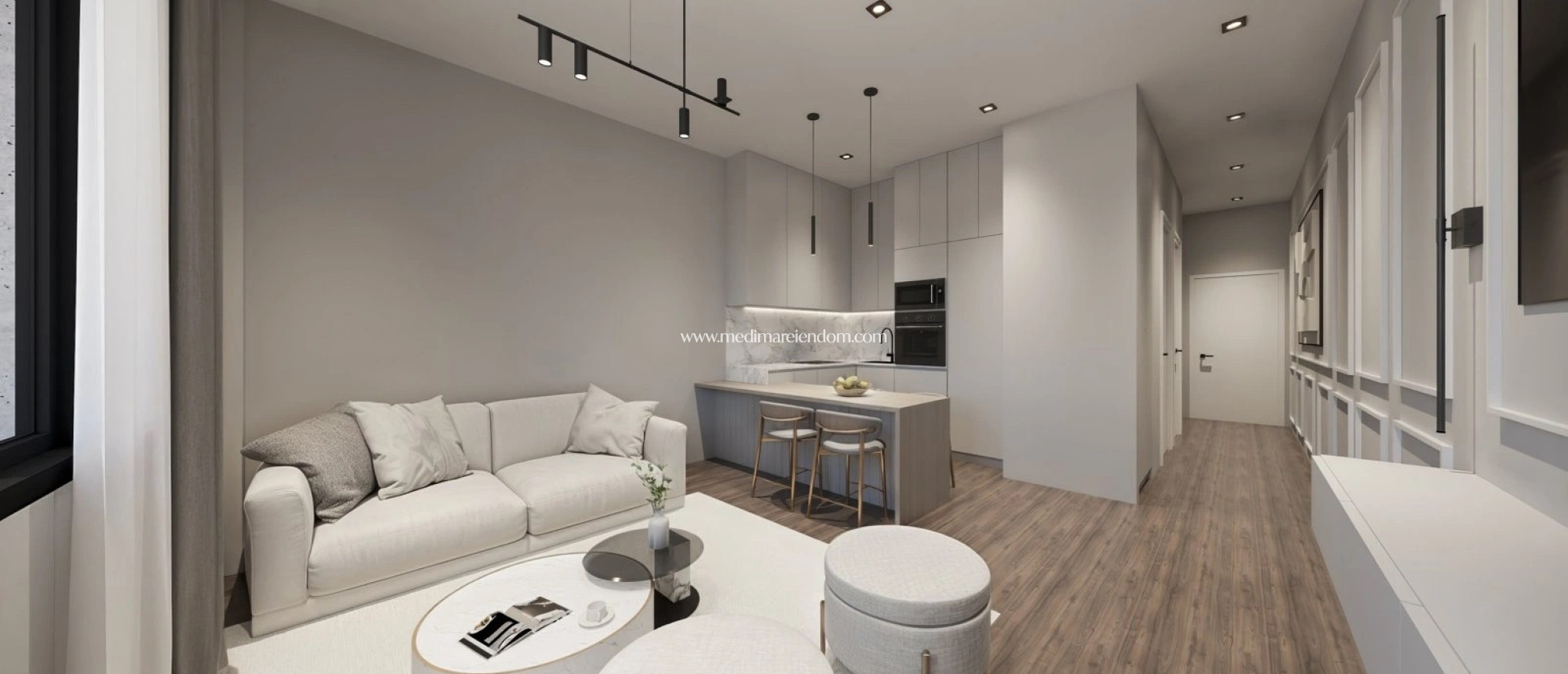 Obra Nueva - Apartamento en planta baja - Las Lagunas de Mijas