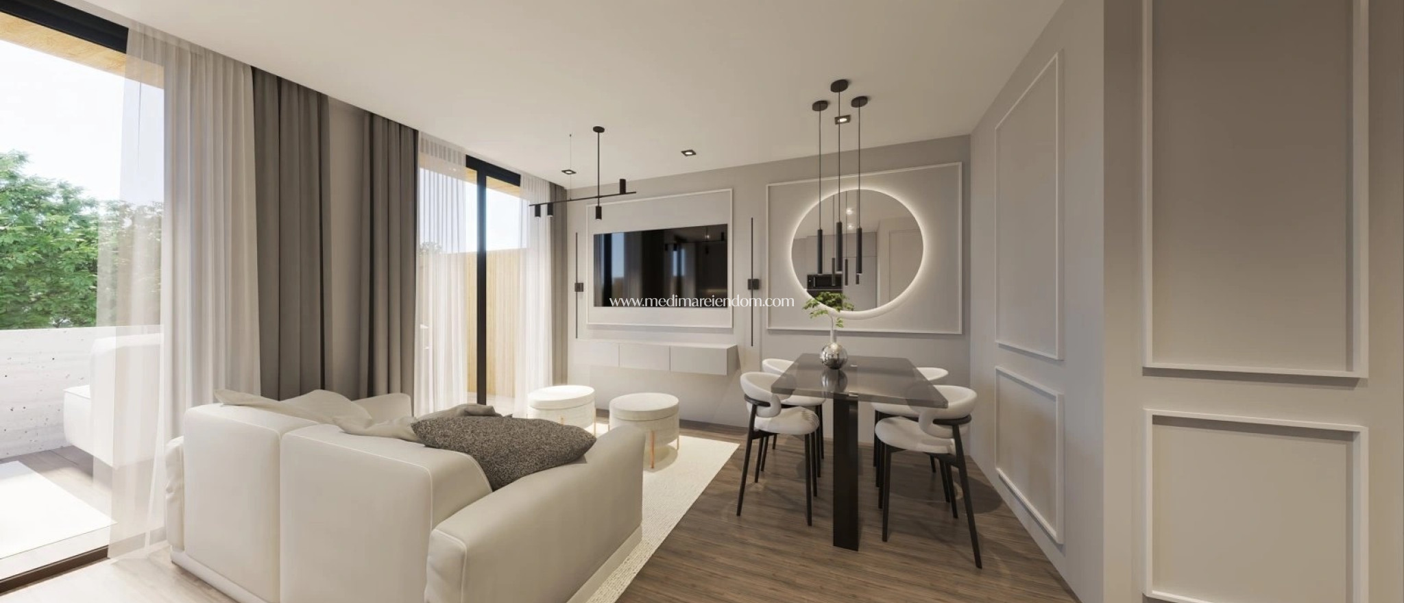 Obra Nueva - Apartamento en planta baja - Las Lagunas de Mijas