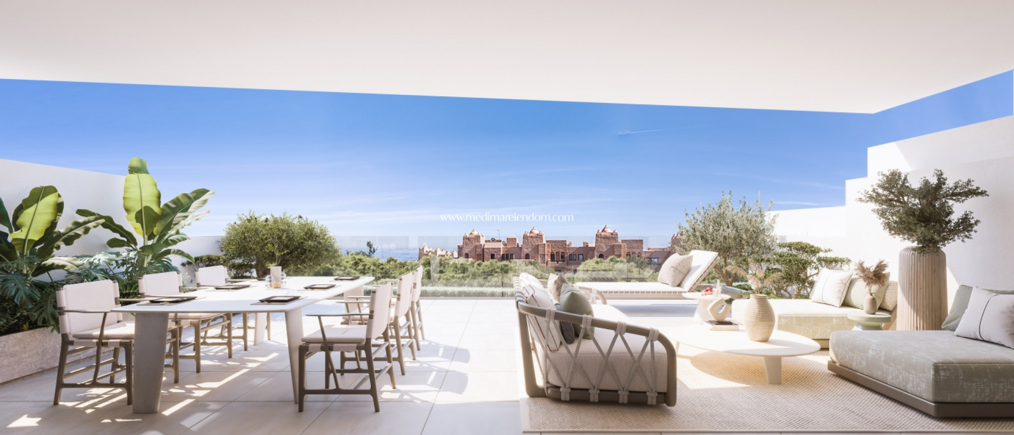 Obra Nueva - Apartamento en planta baja - Manilva