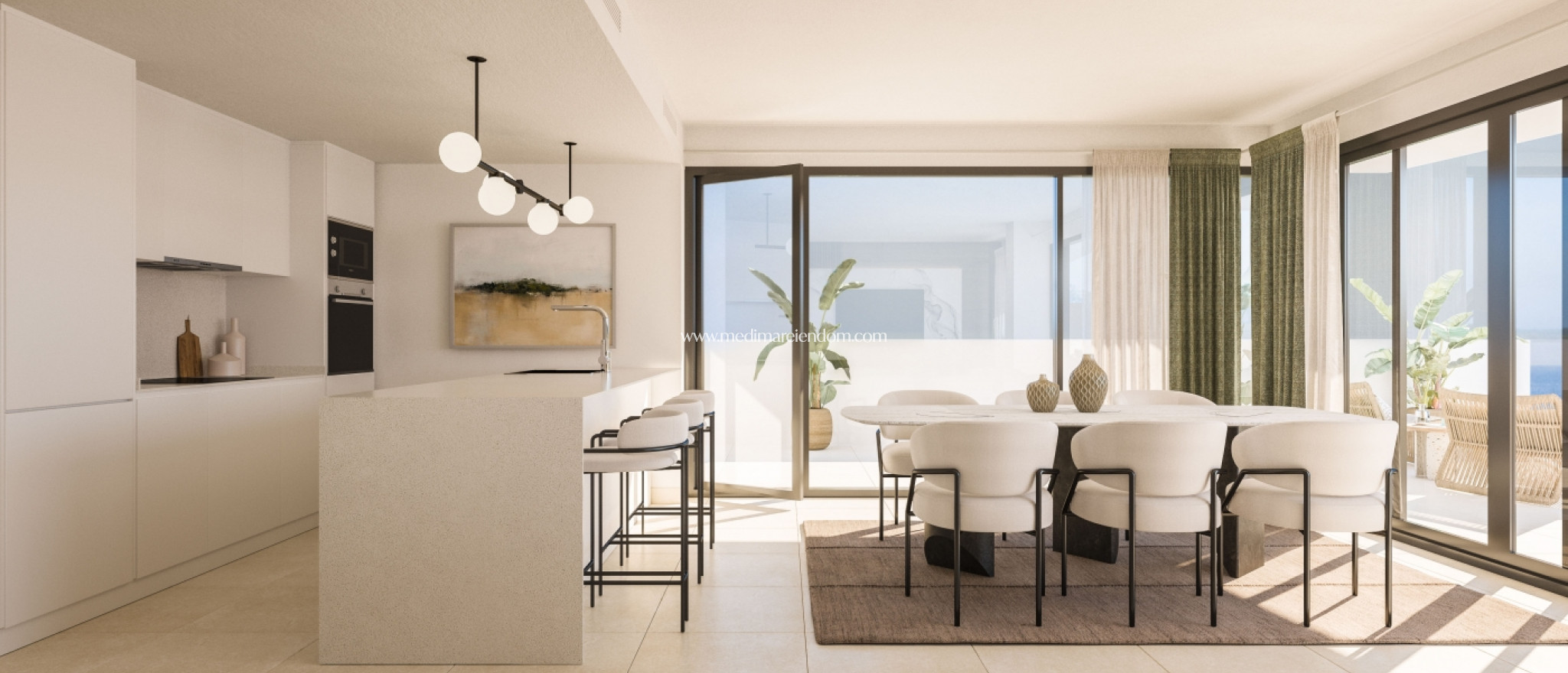 Obra Nueva - Apartamento en planta baja - Manilva
