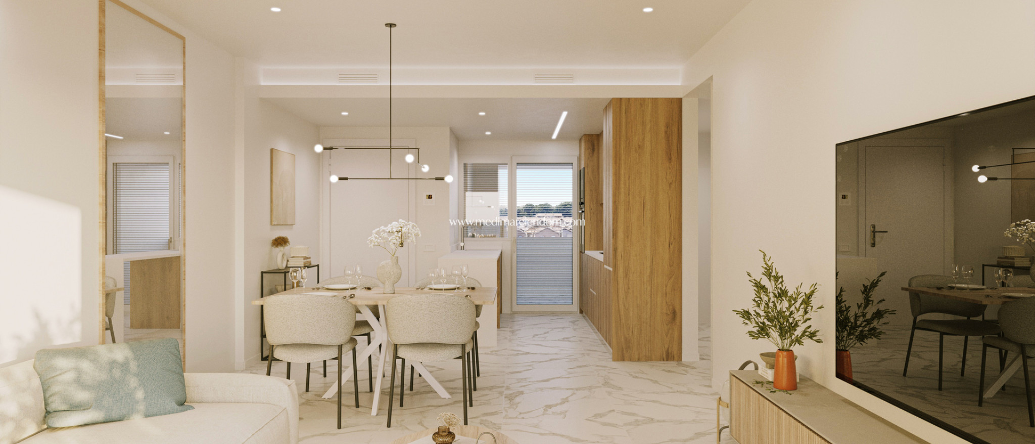 Obra Nueva - Apartamento en planta baja - Punta Prima