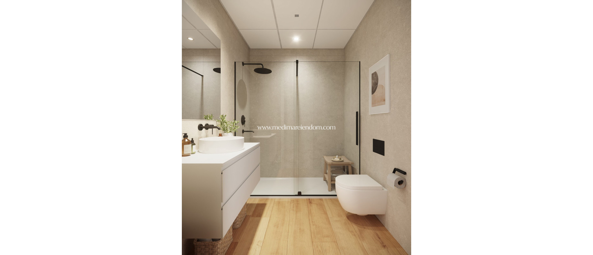 Obra Nueva - Apartamento en planta baja - Torre de Benagalbón
