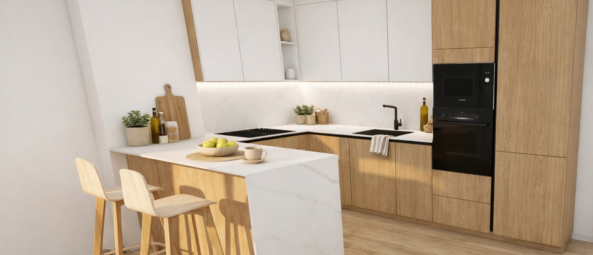 Obra Nueva - Apartamento en planta baja - Torre de Benagalbón
