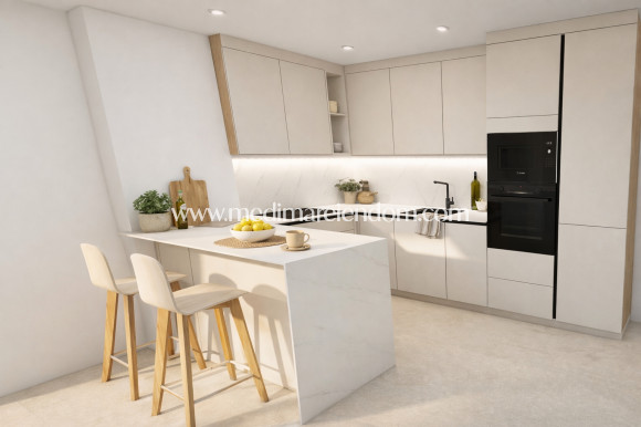 Obra Nueva - Apartamento en planta baja - Torre de Benagalbón