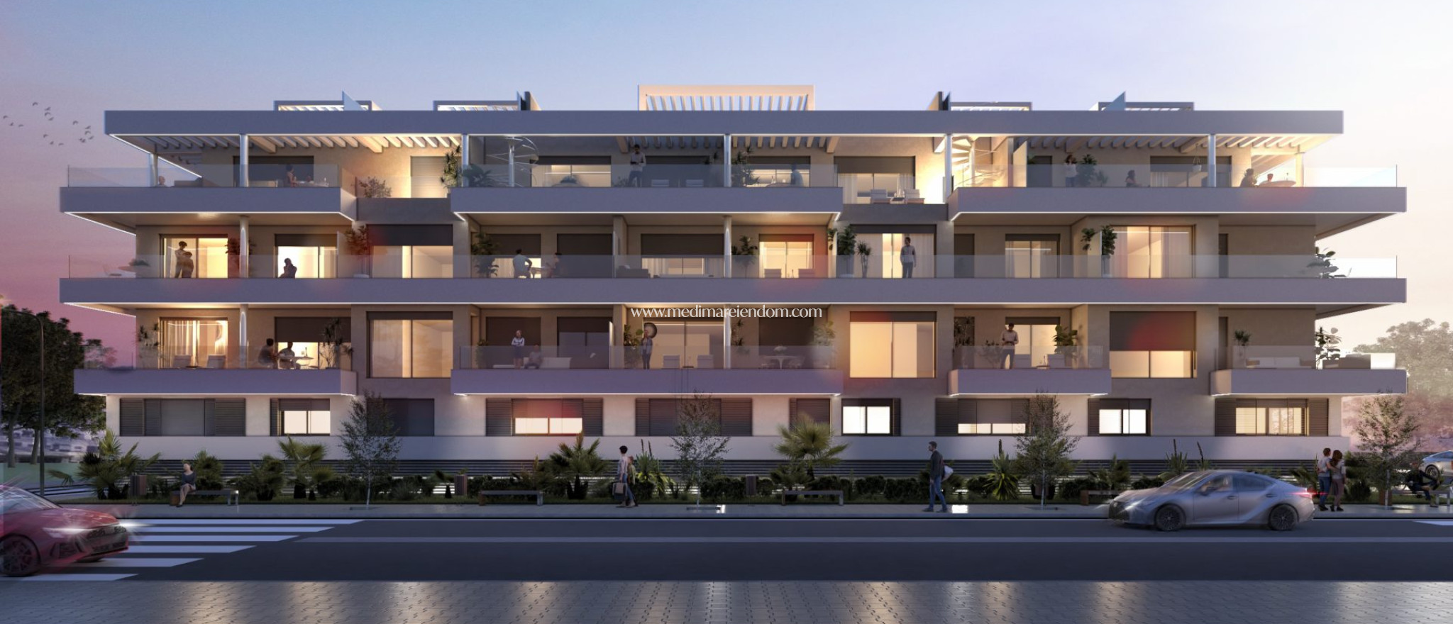 Obra Nueva - Apartamento en planta baja - Torre de Benagalbón