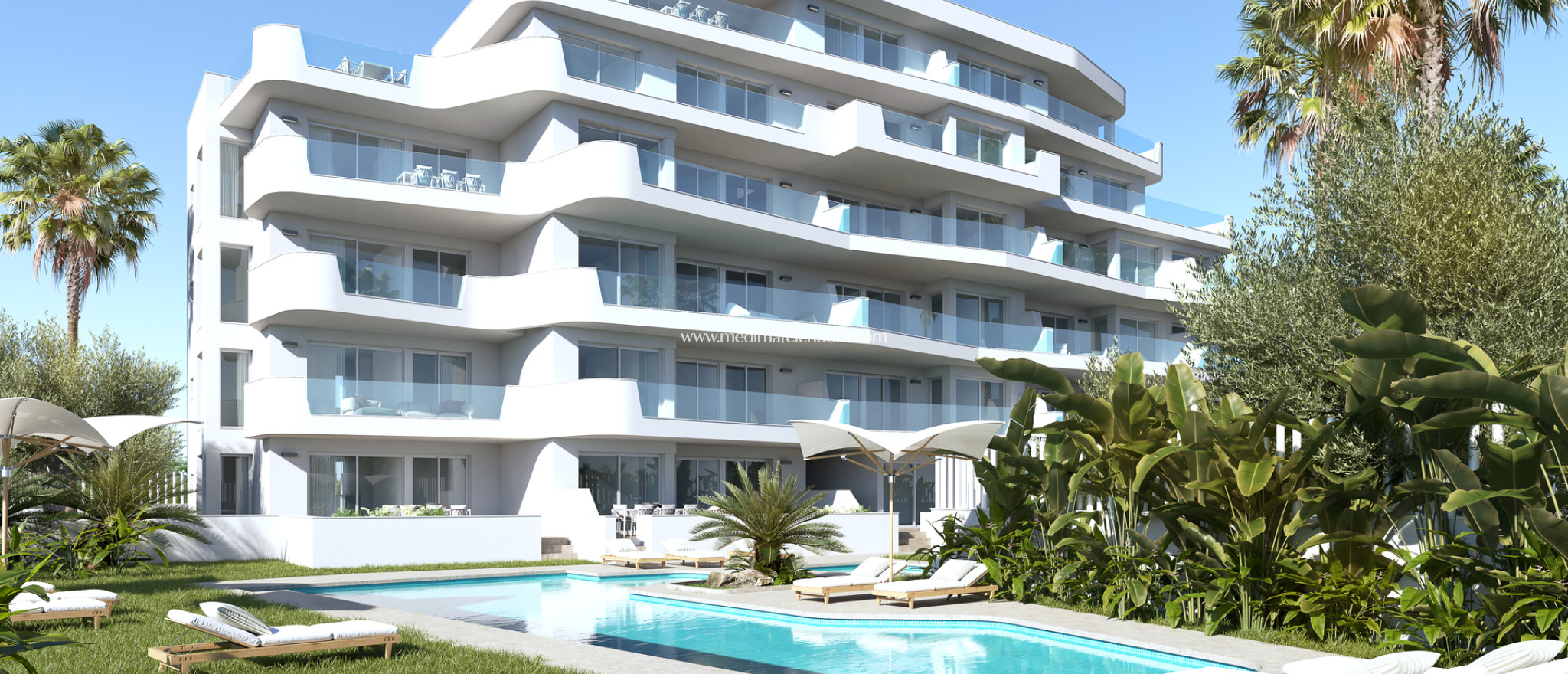Obra Nueva - Apartamento en planta baja - Torre de la Horadada